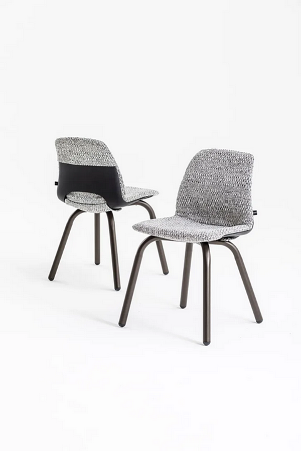 Fauteuil en tissu avec accoudoirs Liu Jo Living Collection Marsina usine Liu Jo Living Collection de l'Italie. Foto №3