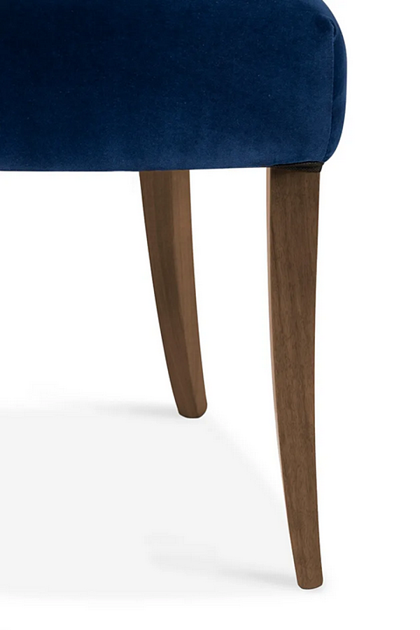 Fauteuil en velours rembourré avec accoudoirs Nanook BRABBU usine BRABBU de l'Italie. Foto №6