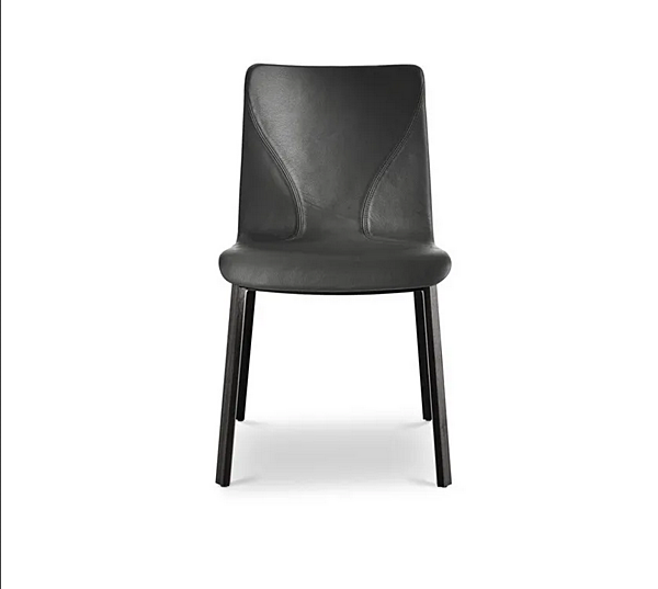 Chaise en cuir Babette I 4 Mariani usine i 4 Mariani de l'Italie. Foto №2