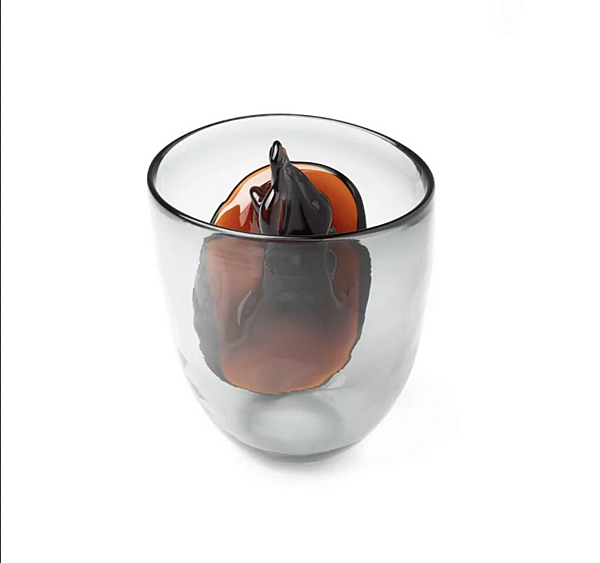Vase en verre soufflé rond Incanto GIORGETTI usine GIORGETTI de l'Italie. Foto №2