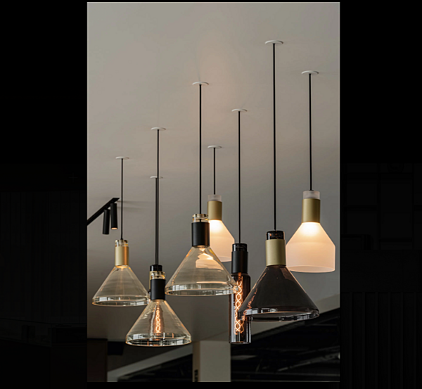 Lustre DELTALIGHT Miles usine DELTALIGHT de l'Italie. Foto №6