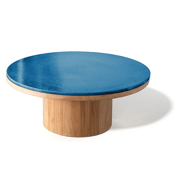 Table d'appoint en teck bas Frisbee Atmosphera usine ATMOSPHERA de l'Italie. Foto №8