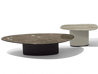 Table basse en marbre Galet GIORGETTI