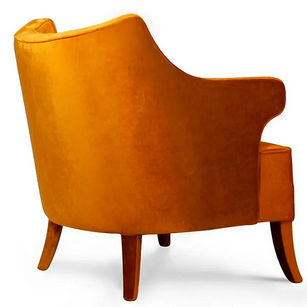 Fauteuil en velours avec accoudoirs Java BRABBU usine BRABBU de l'Italie. Foto №3