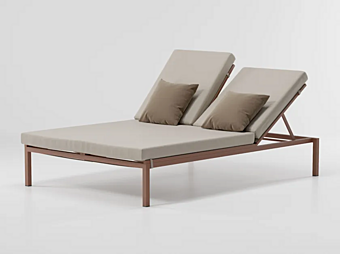 Lit de jardin inclinable en tissu KETTAL COLLECTION LANDSCAPE