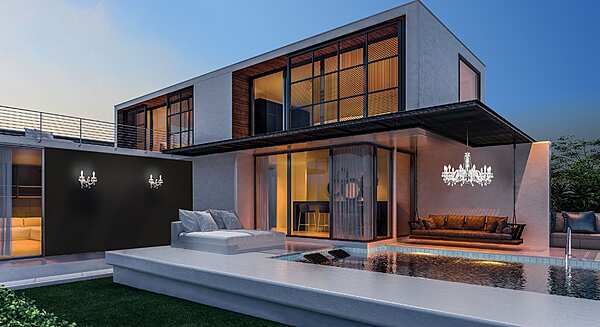 Lustre MASIERO (EMME PI LIGHT) DRYLIGHT S18 usine MASIERO (EMME PI LIGHT) de l'Italie. Foto №5