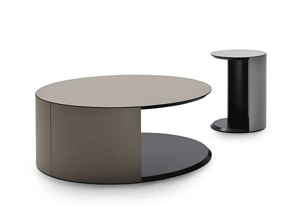 Table d'appoint ronde en bois Papier i 4 Mariani usine i 4 Mariani de l'Italie. Foto №2