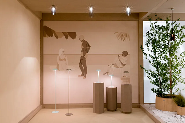 Lampe de plafond extérieure en verre LED Spillray Plus AXOLIGHT usine Axolight de l'Italie. Foto №3