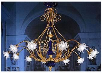 Lustre FBAI 4300/12 usine FBAI de l'Italie