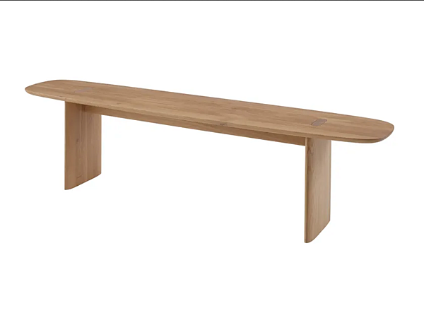 Banc en bois massif Intervalle LIGNE ROSET 10266200 usine LIGNE ROSET de l'Italie. Foto №1