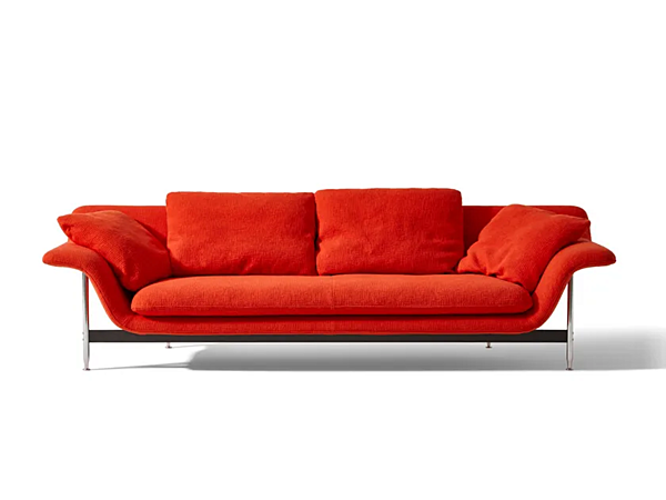 Canapé d'angle en tissu Esosoft CASSINA 580 usine CASSINA de l'Italie. Foto №1