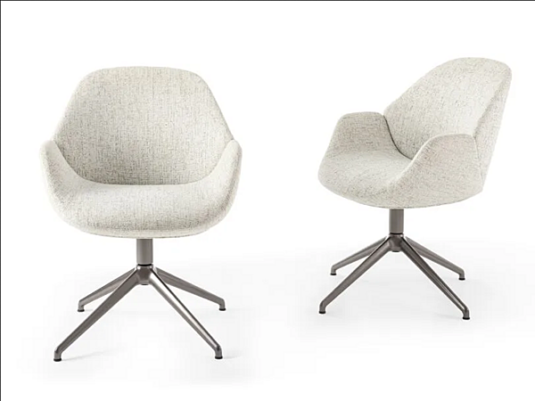 Fauteuil en tissu Calathea GIORGETTI usine GIORGETTI de l'Italie. Foto №1