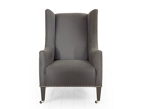 Fauteuil en tissu rembourré avec accoudoirs Amarillis MARIONI I0011 usine MARIONI de l'Italie. Foto №2