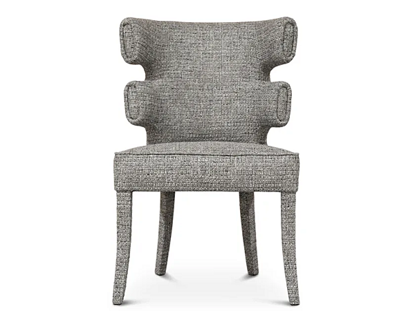 Chaise en tissu rembourrée avec accoudoirs GAIA BRABBU usine BRABBU de l'Italie. Foto №2