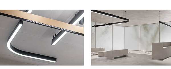 Lustre DELTALIGHT Omniliner usine DELTALIGHT de l'Italie. Foto №7