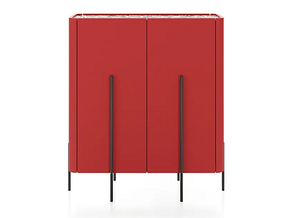 Buffet avec portes en bois Liu Jo Living Collection Caillou CMB MD4 usine Liu Jo Living Collection de l'Italie. Foto №2