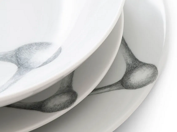 Set de plats en porcelaine Floema GIORGETTI GA474G usine GIORGETTI de l'Italie. Foto №6