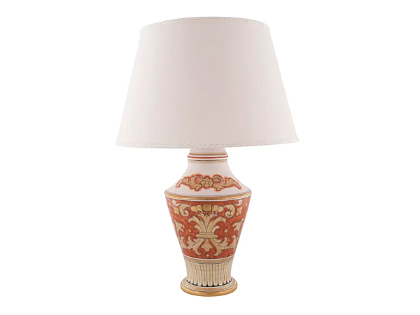 Lampe de table en céramique artisanale Lustro Impero L_Antica Deruta LI/1123/45 usine L'Antica Deruta de l'Italie. Foto №1