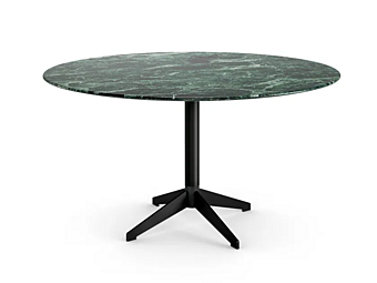 Table ronde en marbre noir Zen Gallotti&Radice Table ronde en marbre noir Zen Gallotti&Radice usine Gallotti & Radice de l'Italie