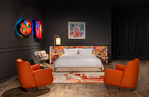 Lampe sur pied avec détail en marbre CLUB FORMITALIA CLUB_FloorLamp-A usine FORMITALIA de l'Italie. Foto №6