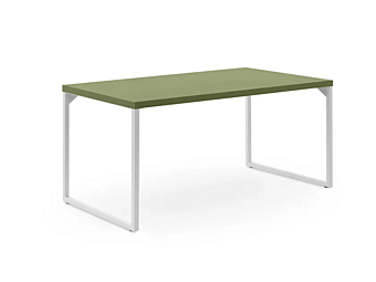 Bureau modulaire avec pieds en trame Nidi