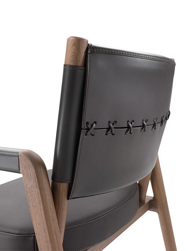 Fauteuil avec accoudoirs en tissu Ortigia S H FLEXFORM usine FLEXFORM de l'Italie. Foto №4