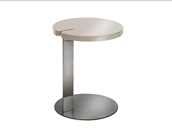 Table d'appoint ronde en bois Butter Saba