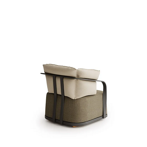 Fauteuil de jardin en tissu avec housse amovible et accoudoirs Atmosphera collection Tango TG.PL usine ATMOSPHERA de l'Italie. Foto №8