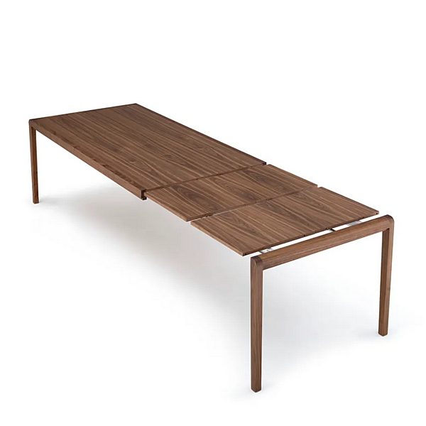 Table rectangulaire extensible en bois ARTE BROTTO Leonardo L619 A L619/130A, L619/160A, L619/180A, L619/200A, L619/250A usine Arte Brotto de l'Italie. Foto №3