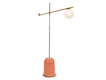 Lampadaire de lecture en métal MARIONI Pins 02983