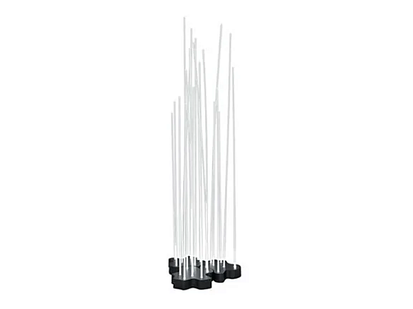 Lampe sur pied en méthacrylate Reeds Artemide T087500, T087800, T087400, T087700 usine Artemide de l'Italie. Foto №2