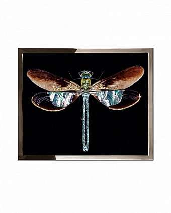 Panneau, peinture LIBELLULA