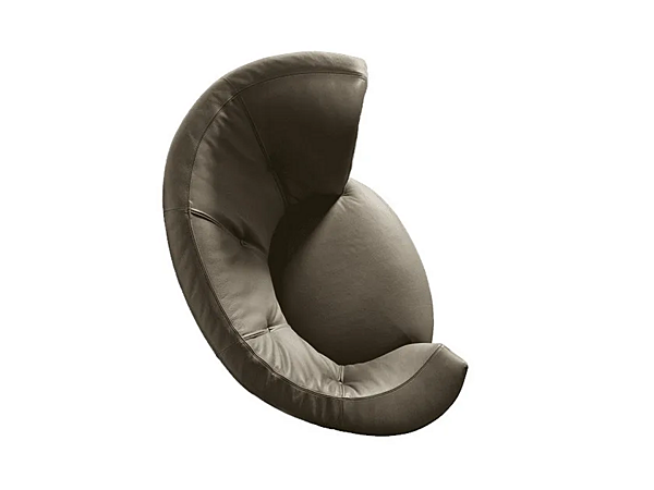 Fauteuil pivotant en tissu Arabella GIORGETTI 50530, 50531 usine GIORGETTI de l'Italie. Foto №2