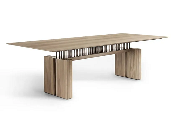 Table rectangulaire en noyer GIORGETTI G Code 71215, 71216 usine GIORGETTI de l'Italie. Foto №4