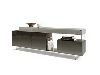 Buffet latéral en verre modulable LAGO 36E8