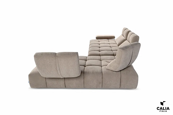 Canapé modulable en tissu avec dossier rembourré Calia Italia Sommier PREMIUM 1220 usine Calia Italia de l'Italie. Foto №5