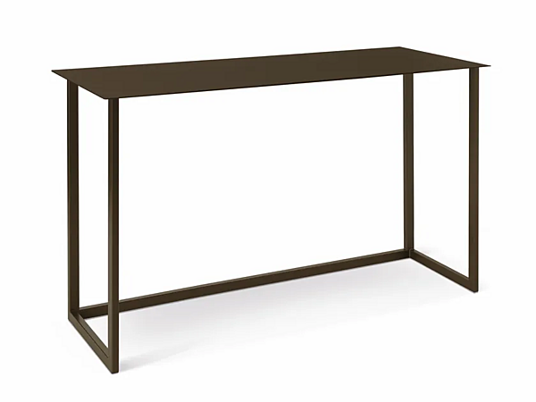 Table console rectangulaire en métal et verre Sofia Duomo Design usine Duomo Design de l'Italie. Foto №1