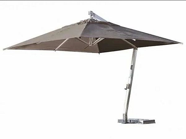 Parasol de jardin en aluminium anodisé carré VARASCHIN Copacabana 4754, 4756 usine VARASCHIN de l'Italie. Foto №1