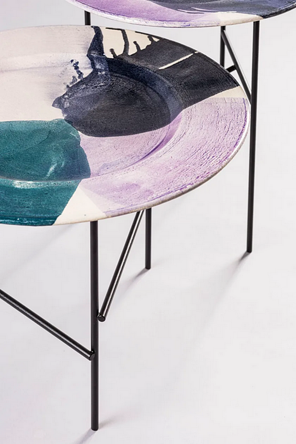 Table basse ronde en céramique Liu Jo Living Collection Aperitivo usine Liu Jo Living Collection de l'Italie. Foto №5