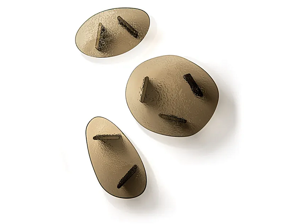 Table basse ovale en verre coulé Stowe MisuraEmme usine MisuraEmme de l'Italie. Foto №2