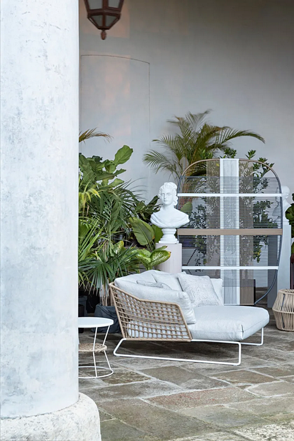 Paravent en polyester Shades of Venice Saba usine SABA de l'Italie. Foto №3