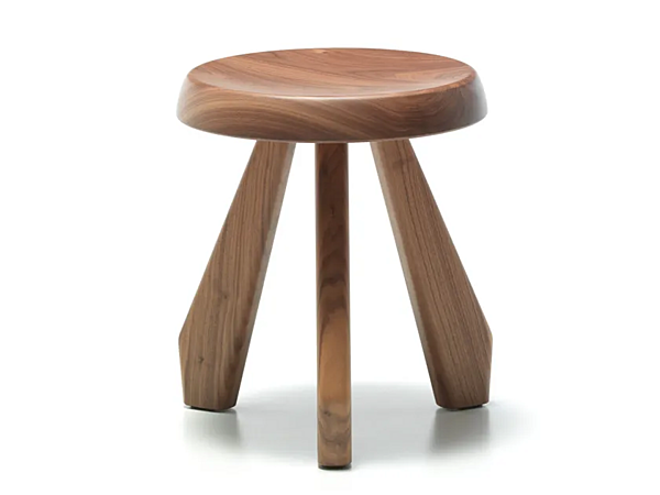Table basse ronde en noyer CASSINA collection Meribel usine CASSINA de l'Italie. Foto №4