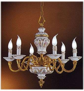 Lustre FBAI 3077/6 usine FBAI de l'Italie