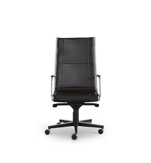 Chaise de direction en cuir avec dossier haut Blade i 4 Mariani usine i 4 Mariani de l'Italie. Foto №3