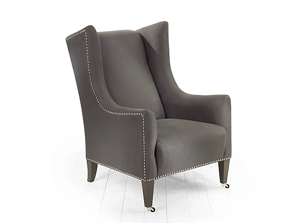 Fauteuil en tissu rembourré avec accoudoirs Amarillis MARIONI I0011 usine MARIONI de l'Italie. Foto №1