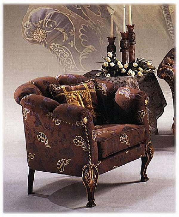 Fauteuil CASPANI TINO B/1461/55/L usine CASPANI TINO de l'Italie. Foto №1