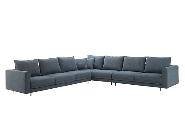 Canapé d'angle en tissu avec housse amovible LIGNE ROSET ENKI usine LIGNE ROSET de l'Italie. Foto №1