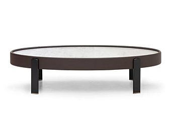 Table basse ovale en marbre FORMITALIA Kean
