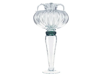 Vase en verre soufflé Hera Driade usine Driade de l'Italie