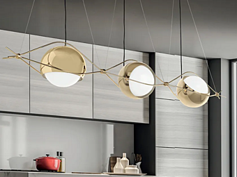 Suspension en PMMA et fer Nobody S3 Euroluce Lampadari